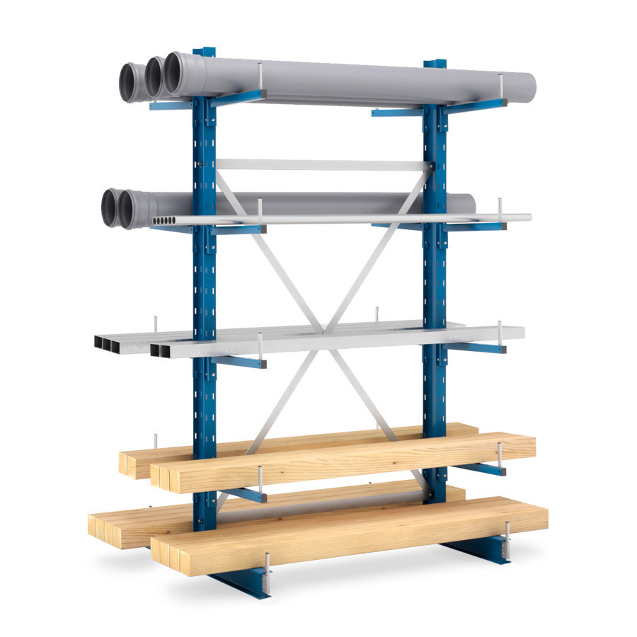Estantería Cantilever Doble