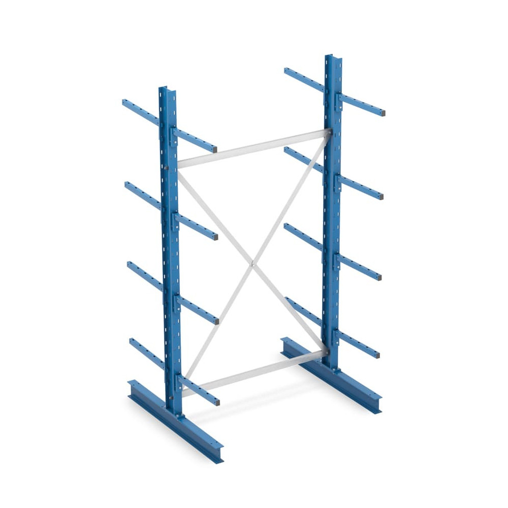 Estantería Cantilever doble desde arriba