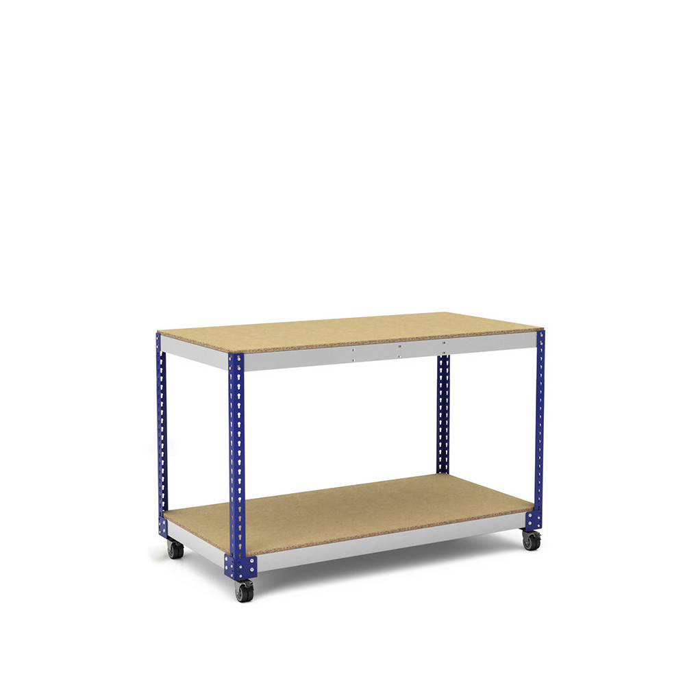 Mesa de trabajo con ruedas