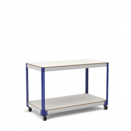 Mesa de trabajo con ruedas
