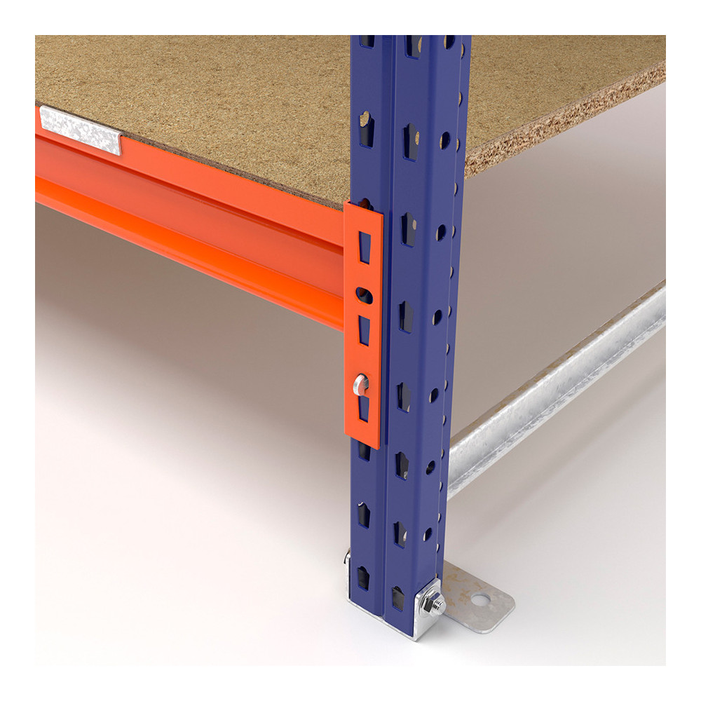 Estantería Picking - Detalle del pie metálico