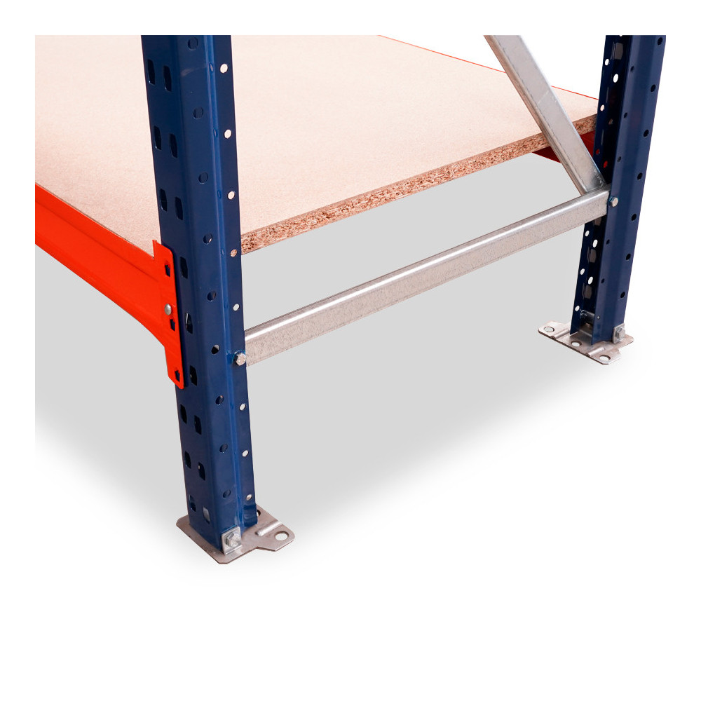 Estantería Picking 500 azul y naranja con aglomerado