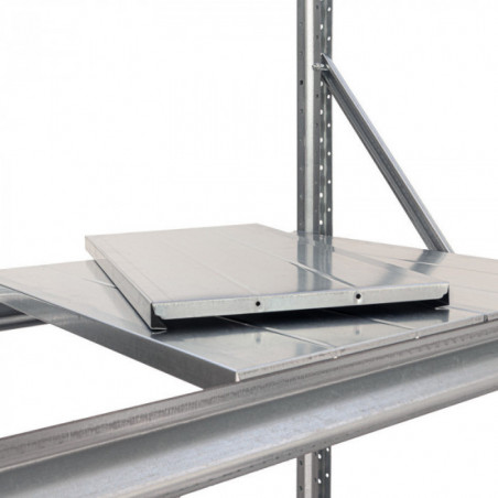 Estantería Picking 500 galvanizada con melamina