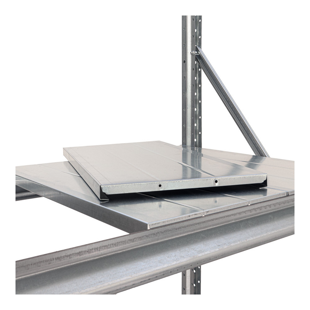 Estantería Picking 500 galvanizada con melamina