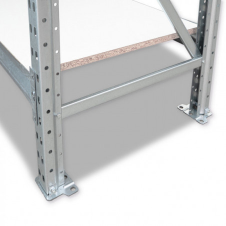 Estantería Picking 500 galvanizada con aglomerado
