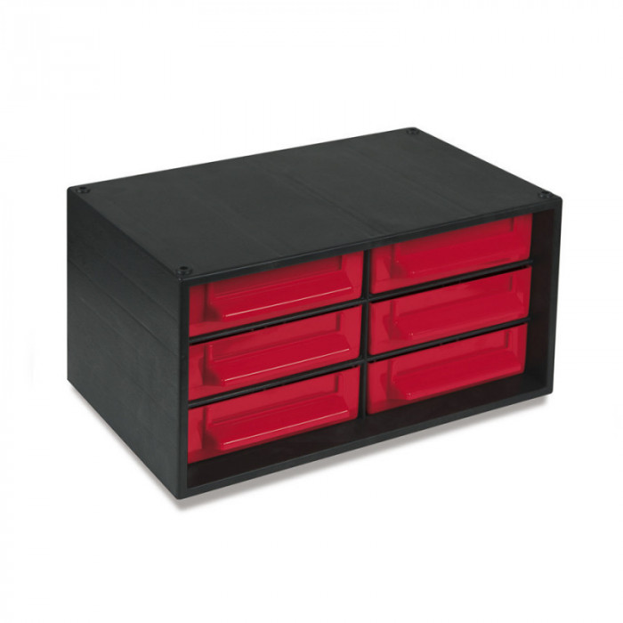 Moduł z szufladami do układania w stosy