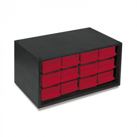 Módulo apilable con 6 cajones