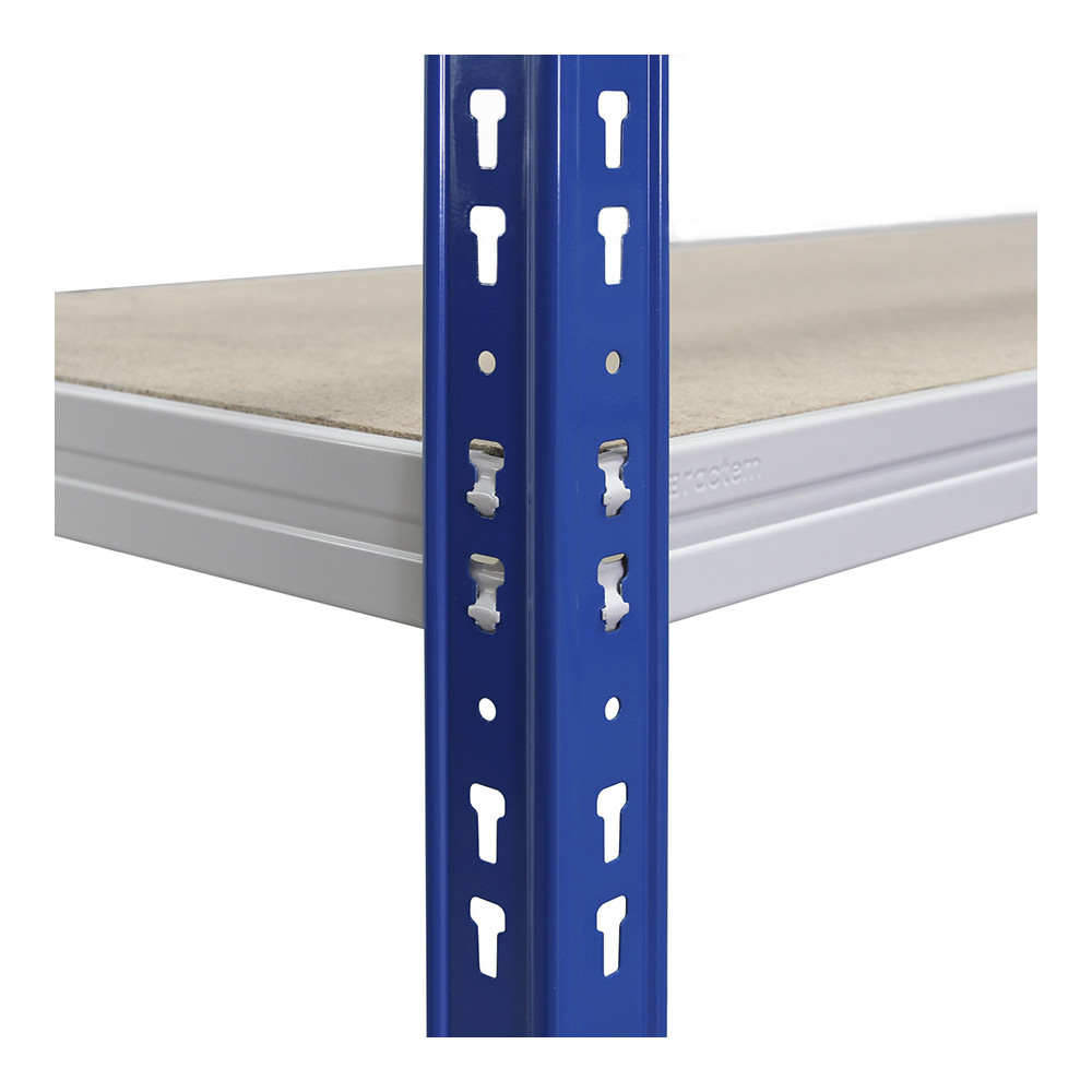 Estantería C-Max 200 azul y gris con aglomerado