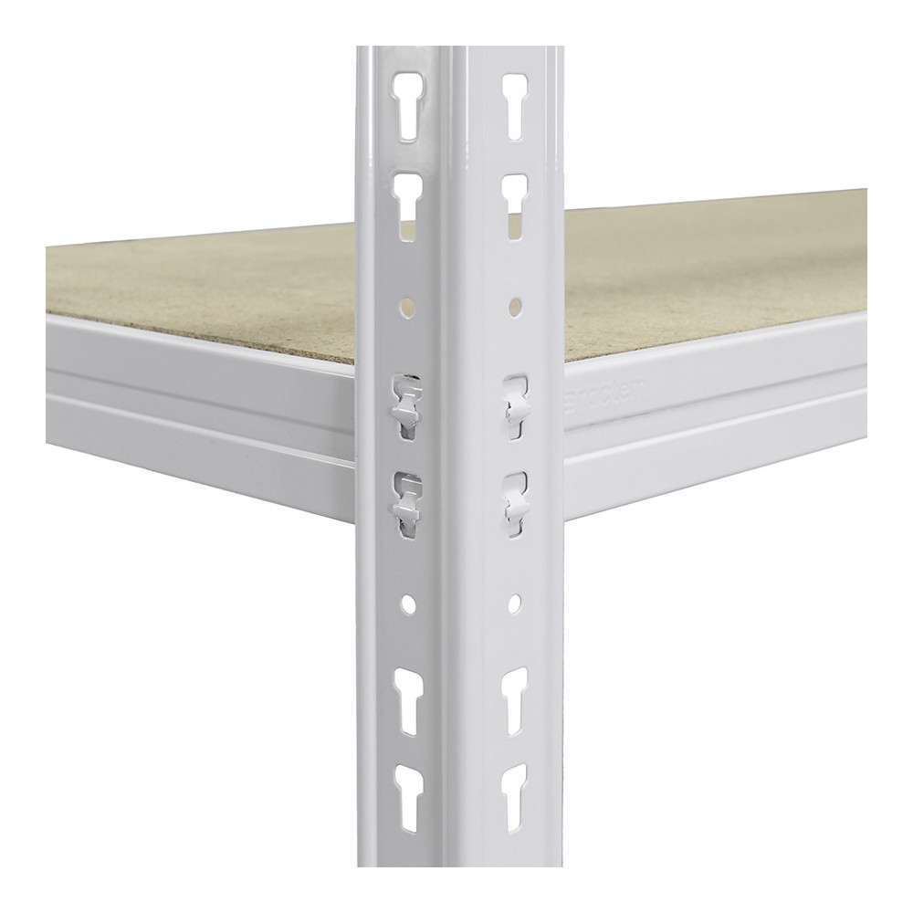 Estantería C-Max 200 blanca con aglomerado
