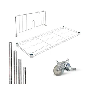 Elementy z chromowanej stali